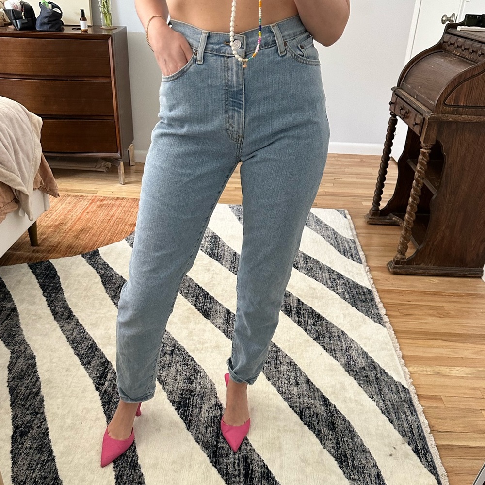 Levi classic slim stretch 512 denim jeans
